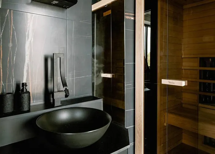 빌라 Casa Domina With Sauna And Whirlpool Only 200 Meters From The 스리마